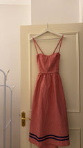 RED GINGHAM PICNIC DRESS